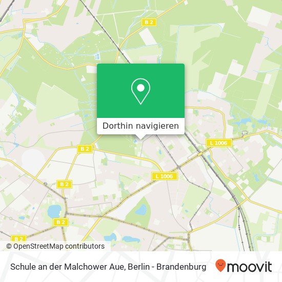 Schule an der Malchower Aue, Doberaner Straße 53 Karte