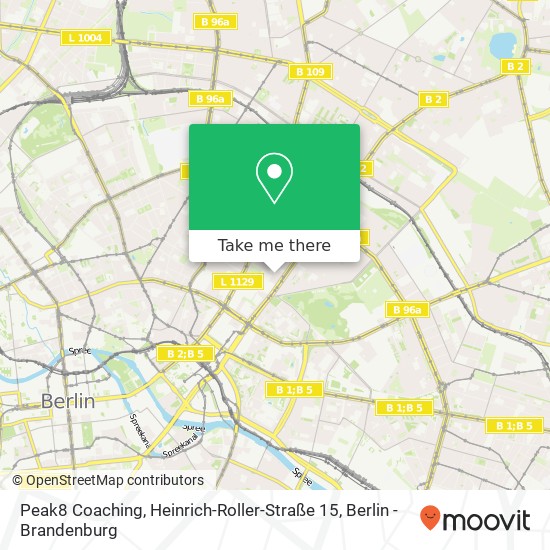 Peak8 Coaching, Heinrich-Roller-Straße 15 Karte