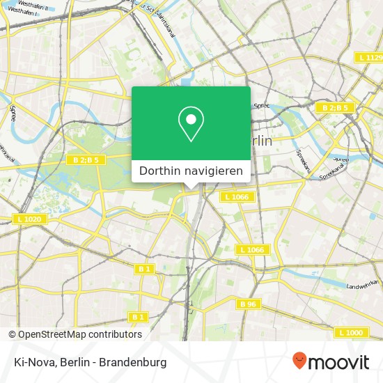 Ki-Nova, Potsdamer Straße 2 Karte