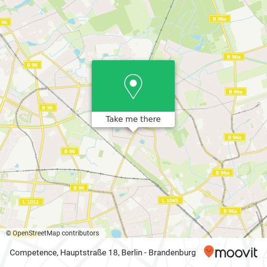 Competence, Hauptstraße 18 Karte