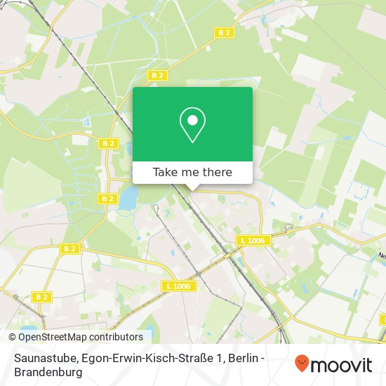 Saunastube, Egon-Erwin-Kisch-Straße 1 Karte