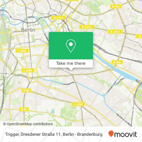 Trigger, Dresdener Straße 11 Karte