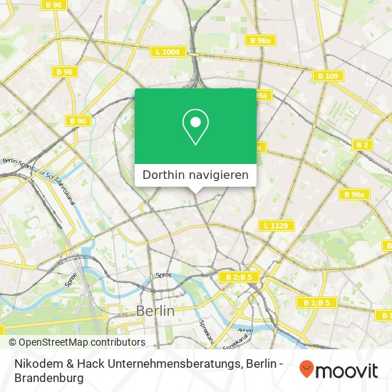 Nikodem & Hack Unternehmensberatungs, Brunnenstraße 26 Karte