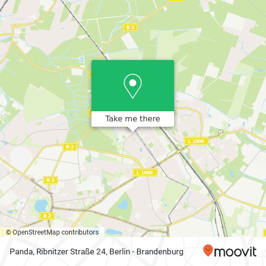 Panda, Ribnitzer Straße 24 Karte