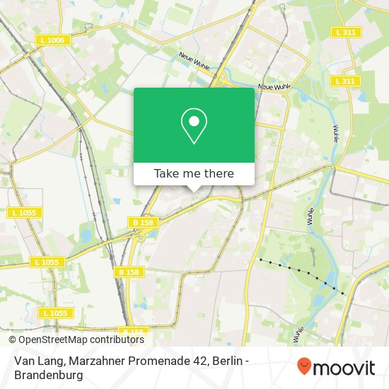 Van Lang, Marzahner Promenade 42 Karte