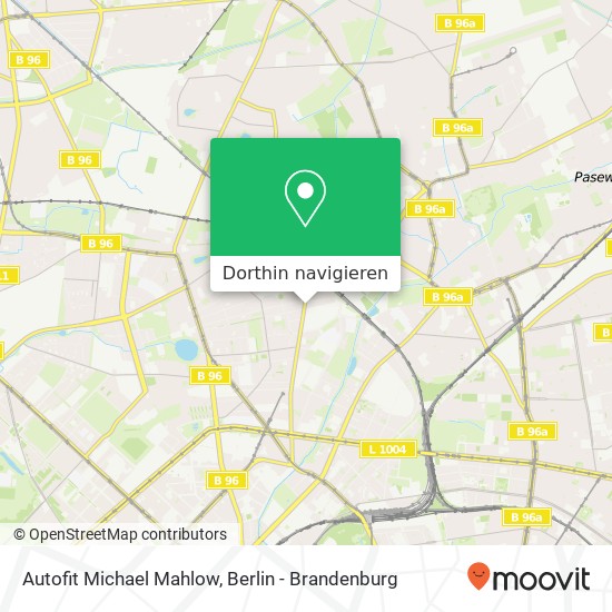 Autofit Michael Mahlow, Provinzstraße 45 Karte