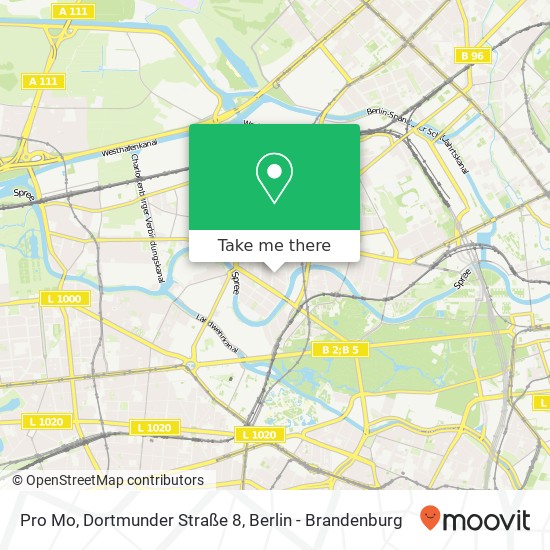 Pro Mo, Dortmunder Straße 8 Karte