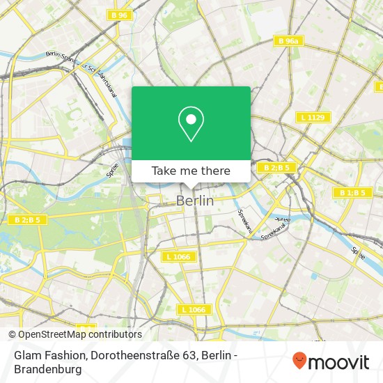 Glam Fashion, Dorotheenstraße 63 Karte