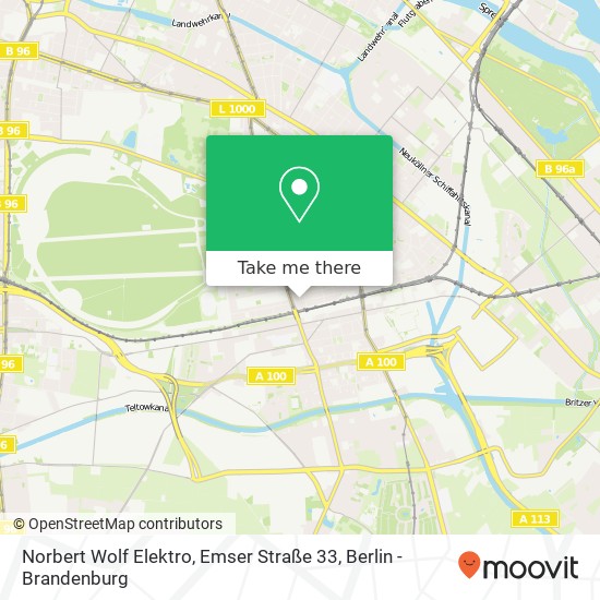 Norbert Wolf Elektro, Emser Straße 33 Karte