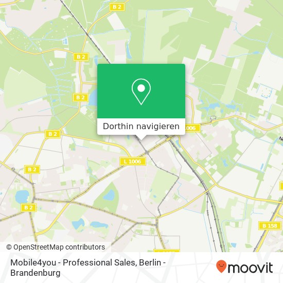 Mobile4you - Professional Sales, Zingster Straße 10 Karte