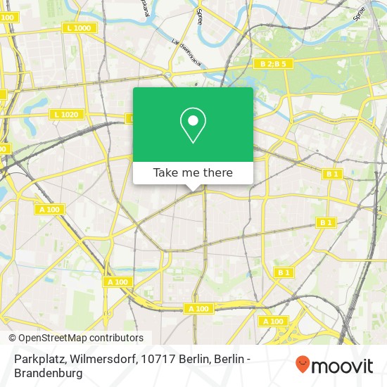 Parkplatz, Wilmersdorf, 10717 Berlin Karte