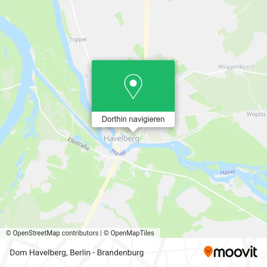 Dom Havelberg Karte