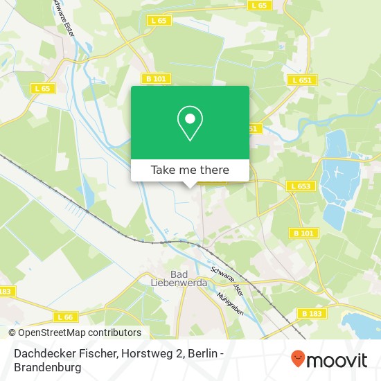 Dachdecker Fischer, Horstweg 2 Karte