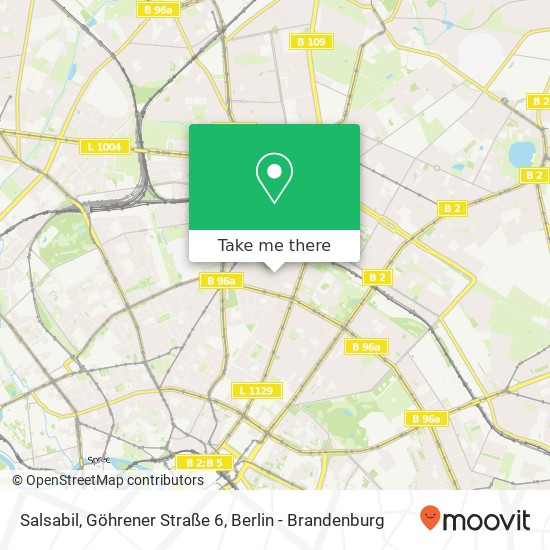 Salsabil, Göhrener Straße 6 Karte