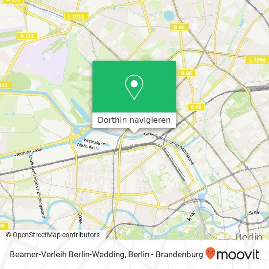 Beamer-Verleih Berlin-Wedding, Buchstraße 1 Karte