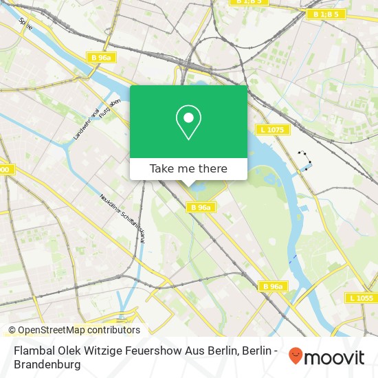 Flambal Olek Witzige Feuershow Aus Berlin Karte