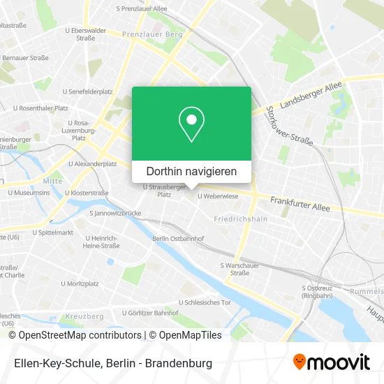 Ellen-Key-Schule Karte