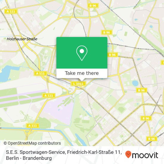 S.E.S. Sportwagen-Service, Friedrich-Karl-Straße 11 Karte