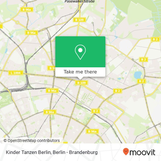 Kinder Tanzen Berlin Karte