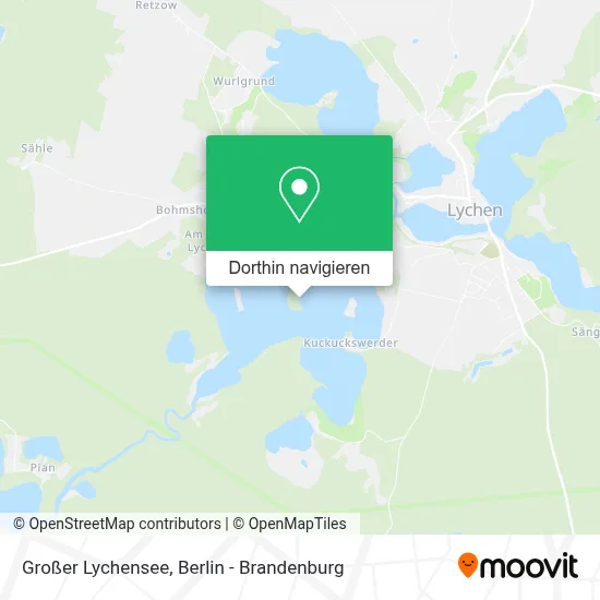Großer Lychensee Karte
