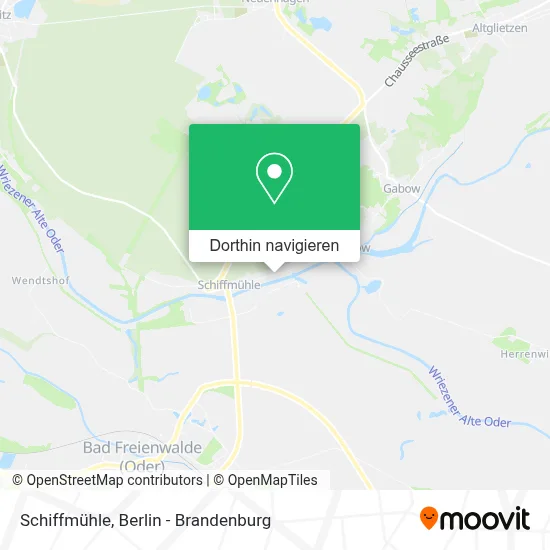 Schiffmühle Karte