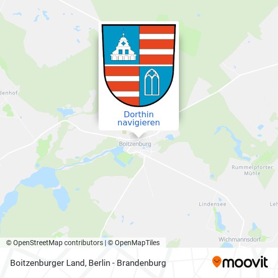 Boitzenburger Land Karte