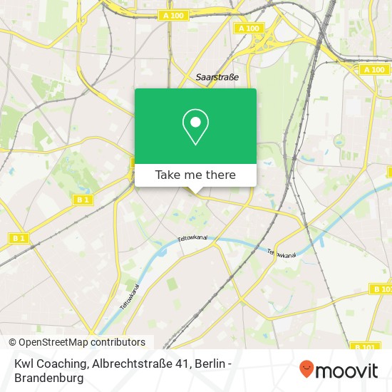 Kwl Coaching, Albrechtstraße 41 Karte