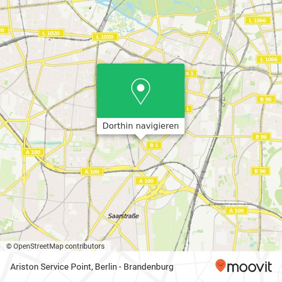 Ariston Service Point, Dominicusstraße 3 Karte