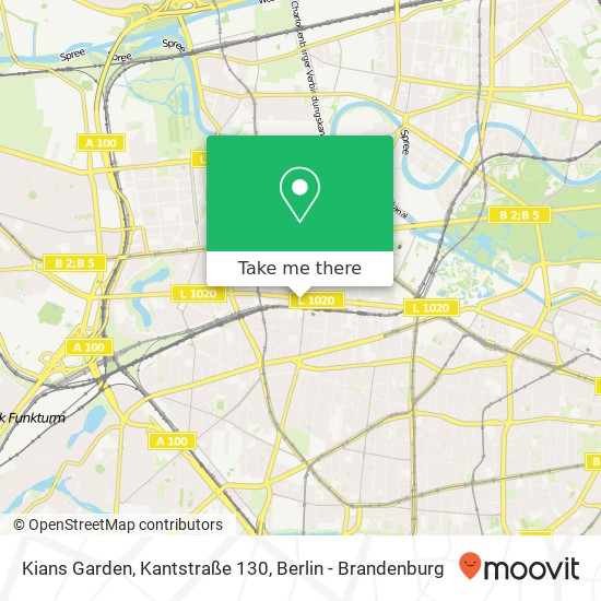 Kians Garden, Kantstraße 130 Karte