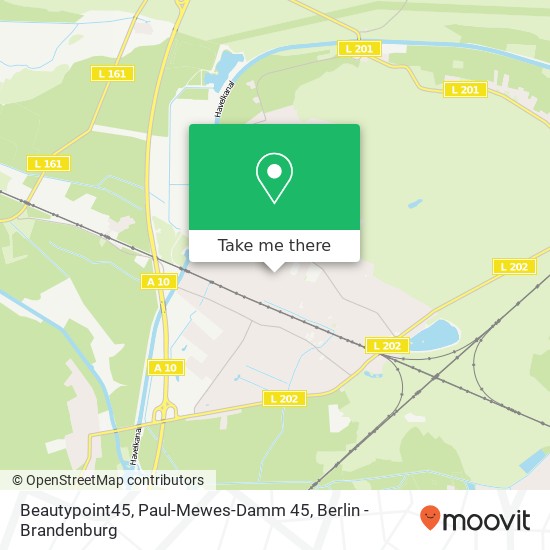 Beautypoint45, Paul-Mewes-Damm 45 Karte