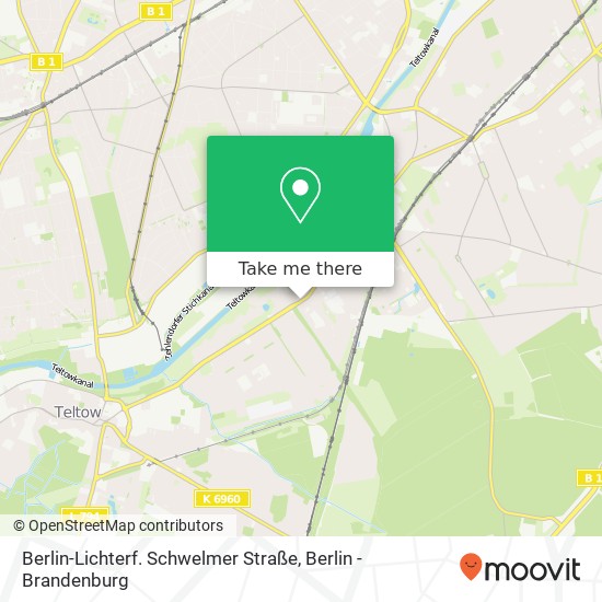 Berlin-Lichterf. Schwelmer Straße Karte