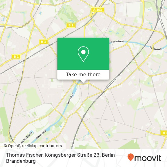 Thomas Fischer, Königsberger Straße 23 Karte