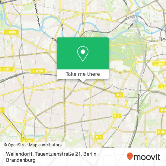 Wellendorff, Tauentzienstraße 21 Karte