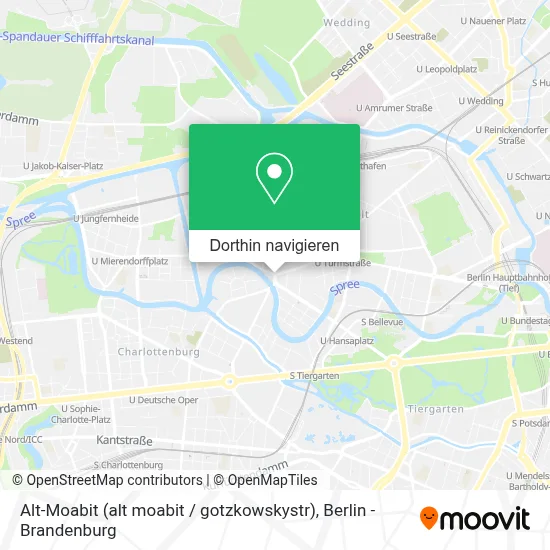 Alt-Moabit (alt moabit / gotzkowskystr) Karte