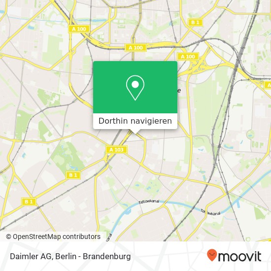 Daimler AG, Körnerstraße 50 Karte