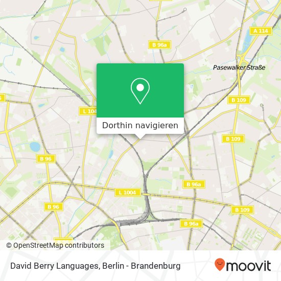 David Berry Languages, Florastraße 2 Karte