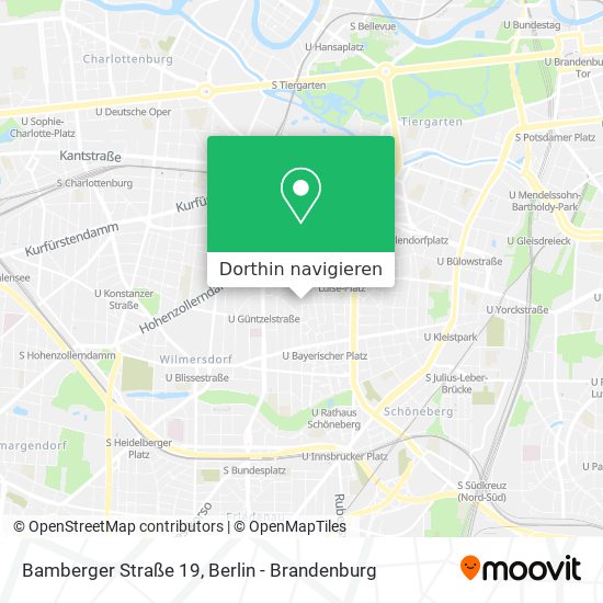 Bamberger Straße 19 Karte
