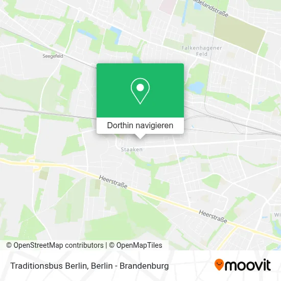 Traditionsbus Berlin Karte