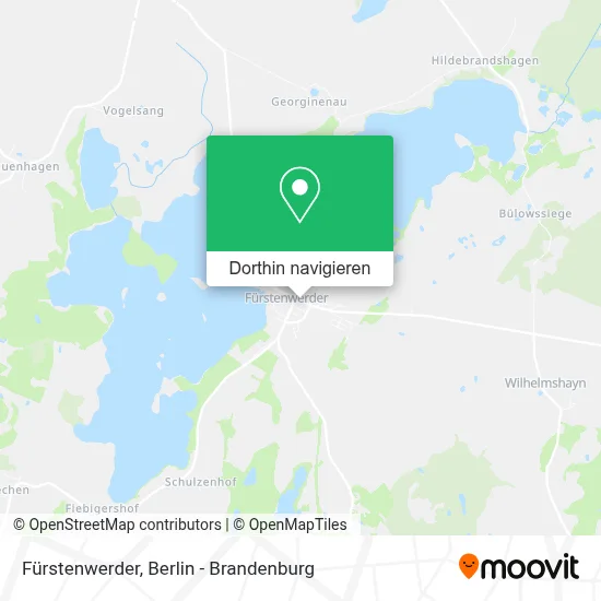 Fürstenwerder Karte