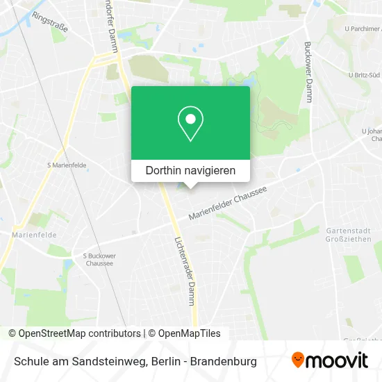 Schule am Sandsteinweg Karte