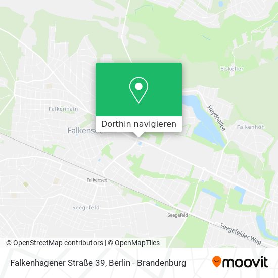 Falkenhagener Straße 39 Karte