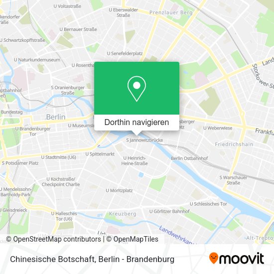 Chinesische Botschaft Karte