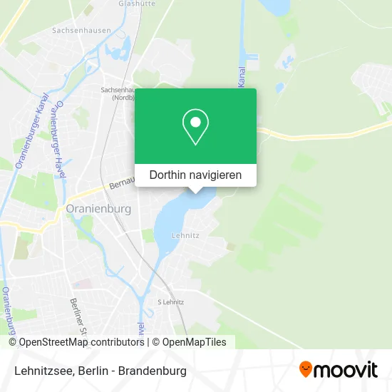 Lehnitzsee Karte