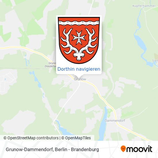 Grunow-Dammendorf Karte