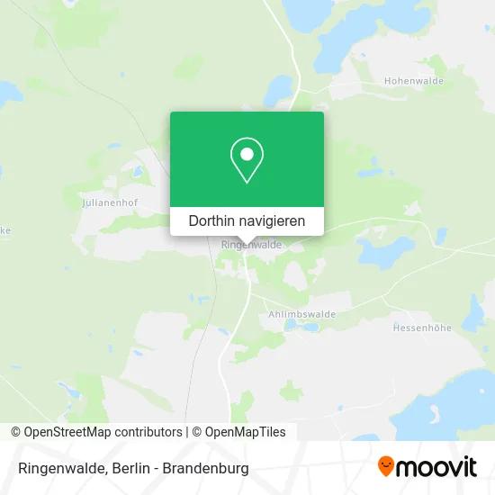 Ringenwalde Karte