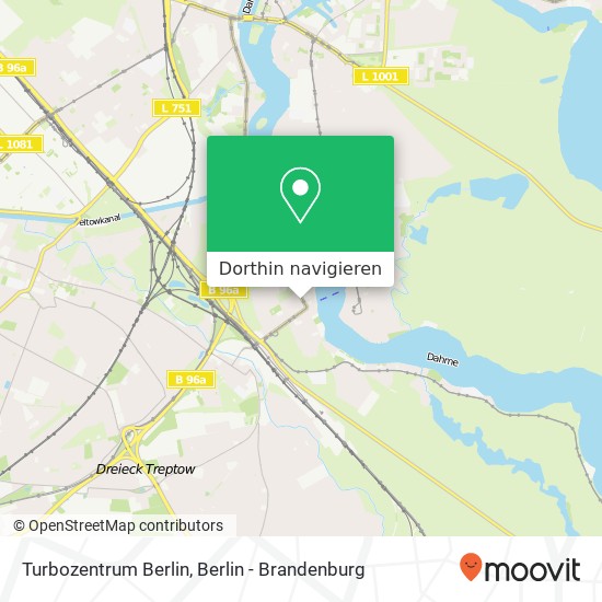 Turbozentrum Berlin Karte