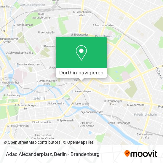 Adac Alexanderplatz Karte