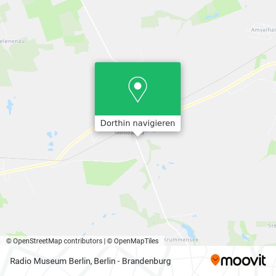 Radio Museum Berlin Karte