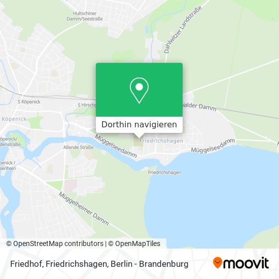 Friedhof, Friedrichshagen Karte