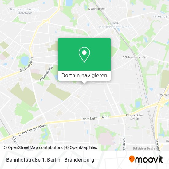 Bahnhofstraße 1 Karte